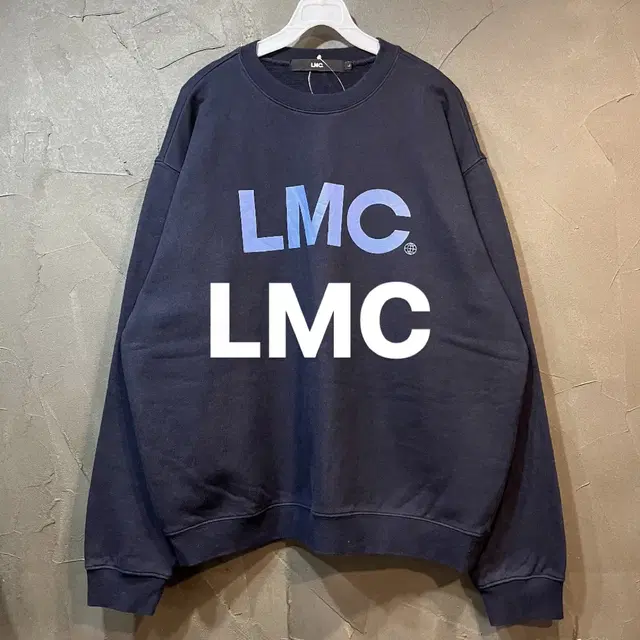 [L] LMC 엘엠씨 오버핏 맨투맨