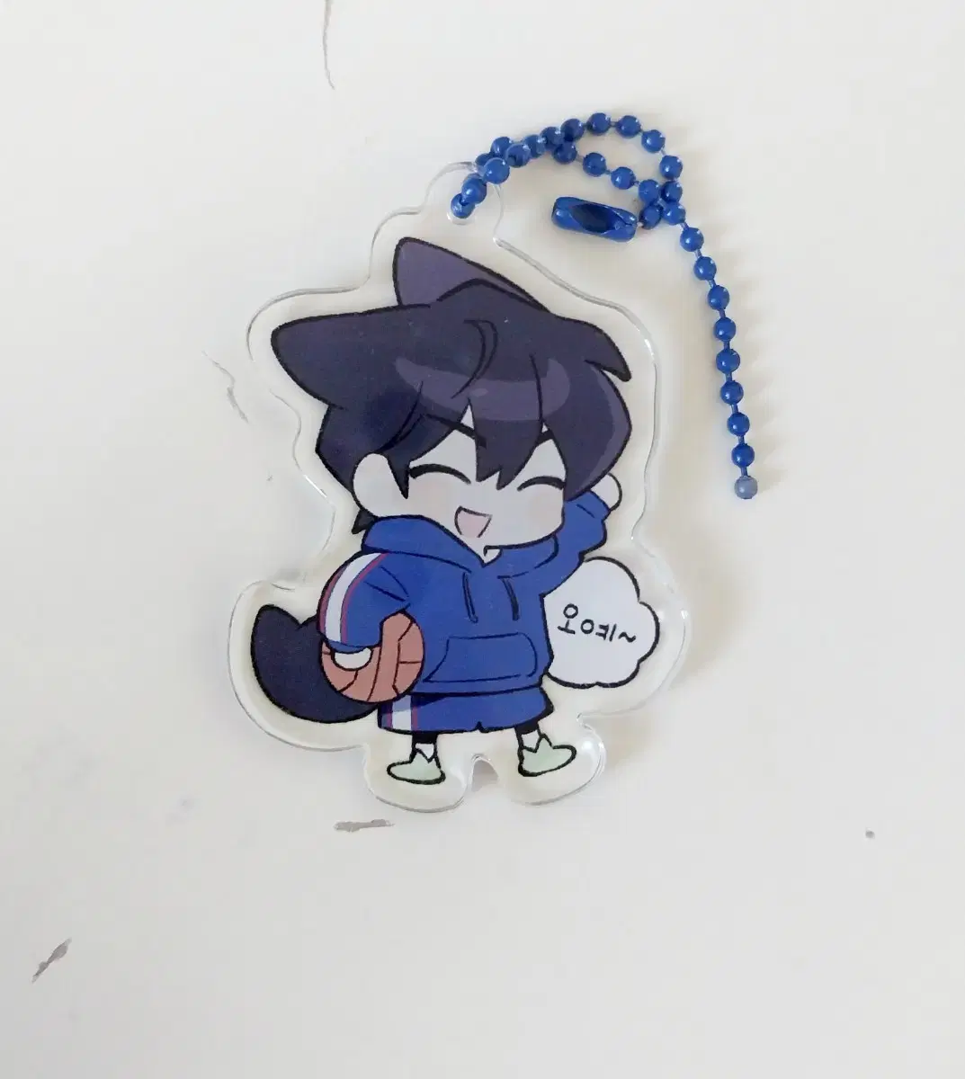 (No longer available)SamraNim Garbage Time Park Byungchan Acrylic Keyring