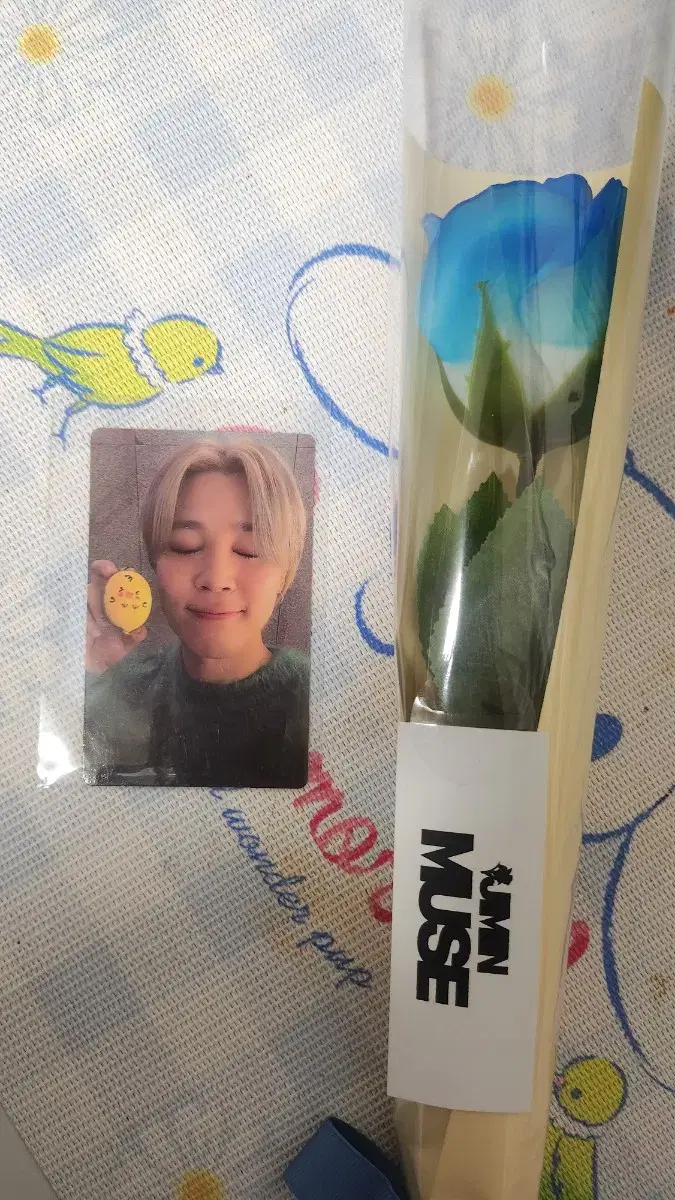 Jimin MUSE MUSE pop up ld photocard Flowers