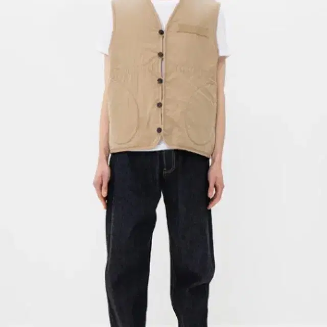 [3]비즈빔23AW Rawly Vest Beige