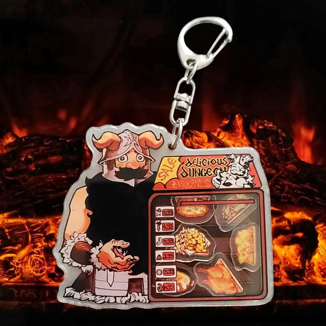 Dungeon Rice Senshi's Dungeon Recipe acrylic keyring Keyring