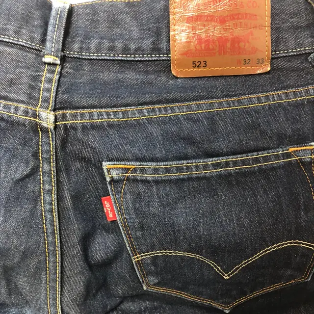 Levi's 523 스트레이트 데님 팬츠 (W32, L33)