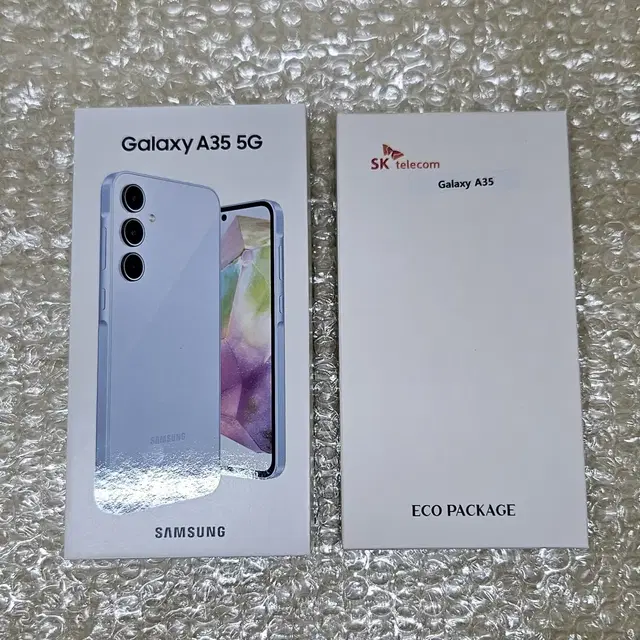 [미개봉] 갤럭시 A35 128GB 아이스블루 공기계 a356