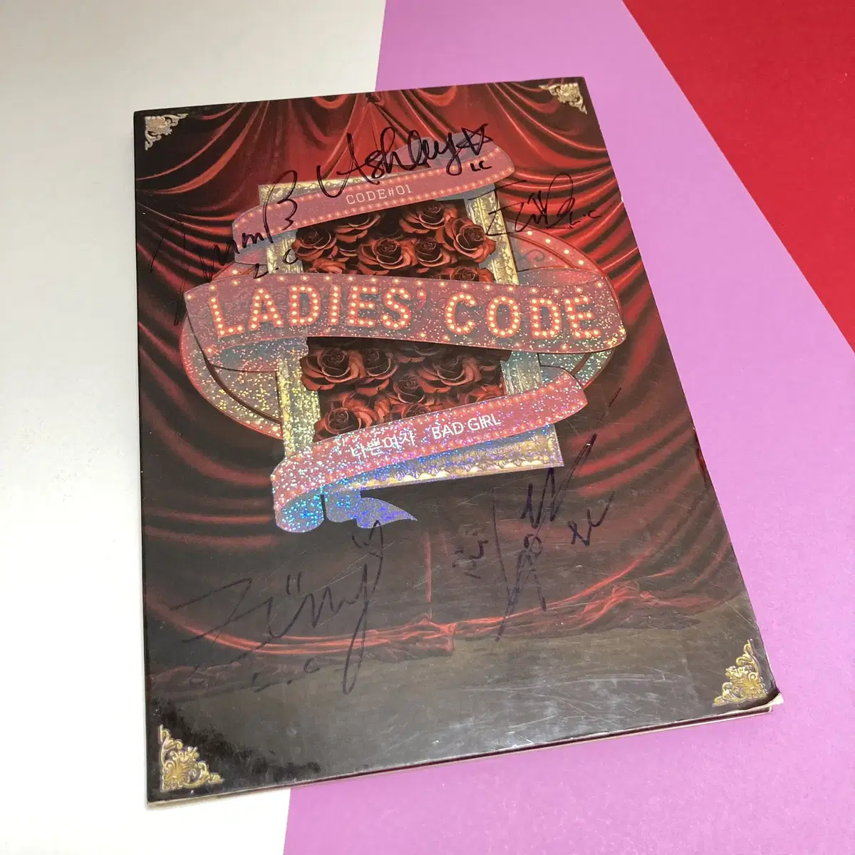 [친필싸인앨범] 레이디스 코드 Ladies' Code 미니 1집 나쁜여자