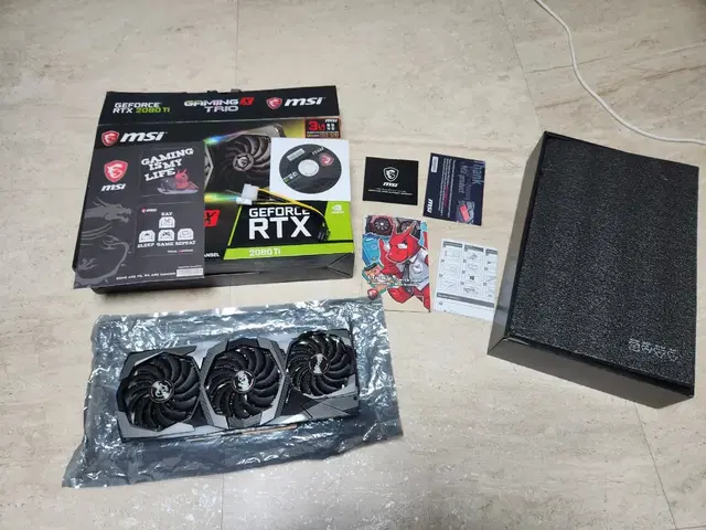 mis/미스 트리오 gtx 2080ti