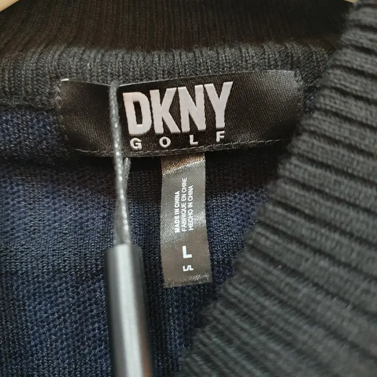 DKNY 골프웨어 반목니트티셔츠