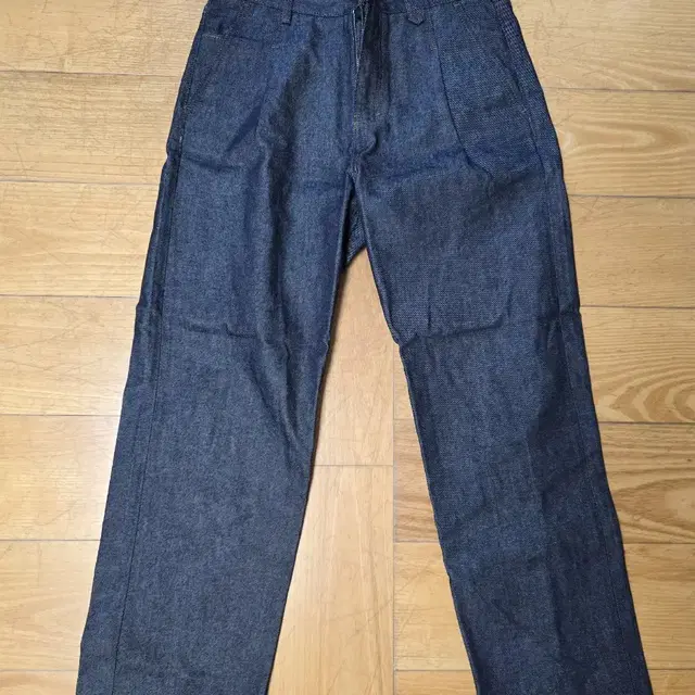 포트너스 One Tuck Wide Indigo Jeans L