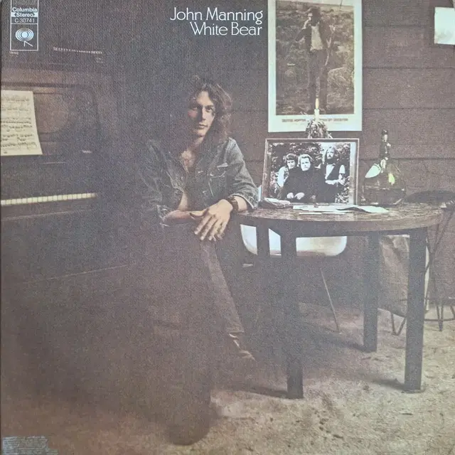 미국원반/초판/John Manning - White Bear LP