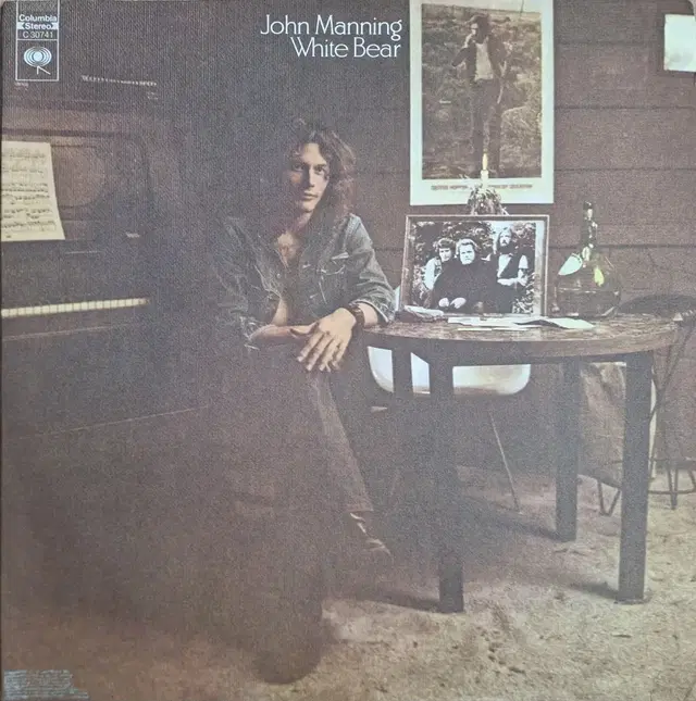 미국원반/초판/John Manning - White Bear LP