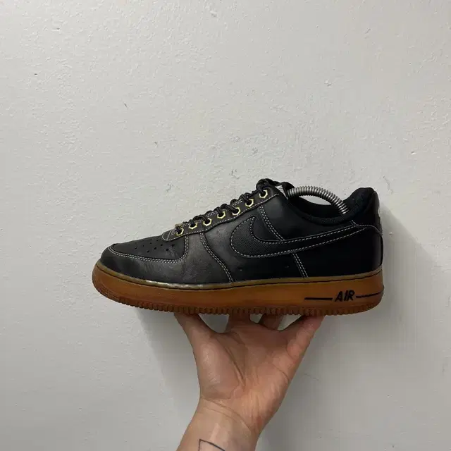 NIKE 에어포스 1 블랙 검솔 260mm