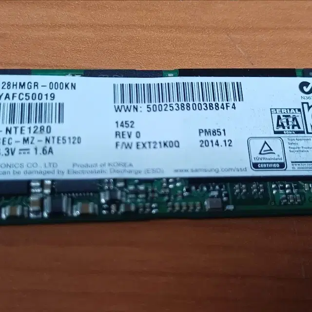 중고.m2 ssd128g 삼성