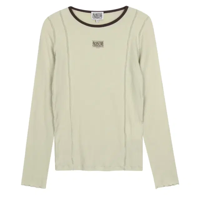 마리떼 W CLASSIC LOGO RINGER LONG SLEEVE