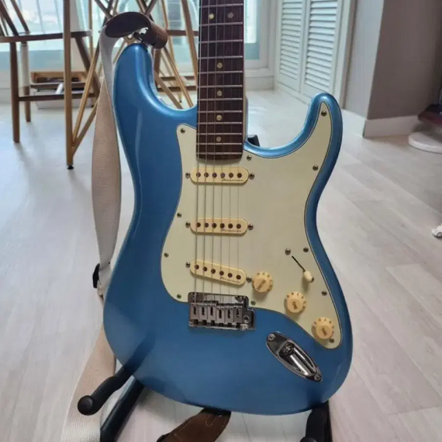 펜더 일렉기타 블루 오팔 fender