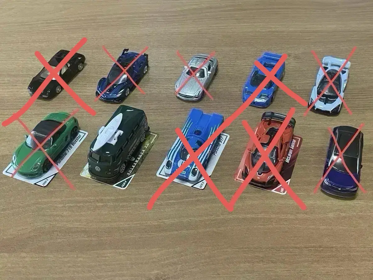 Sells Tomica Premium, Hot Wheels Real Rider, Majorette, etc.