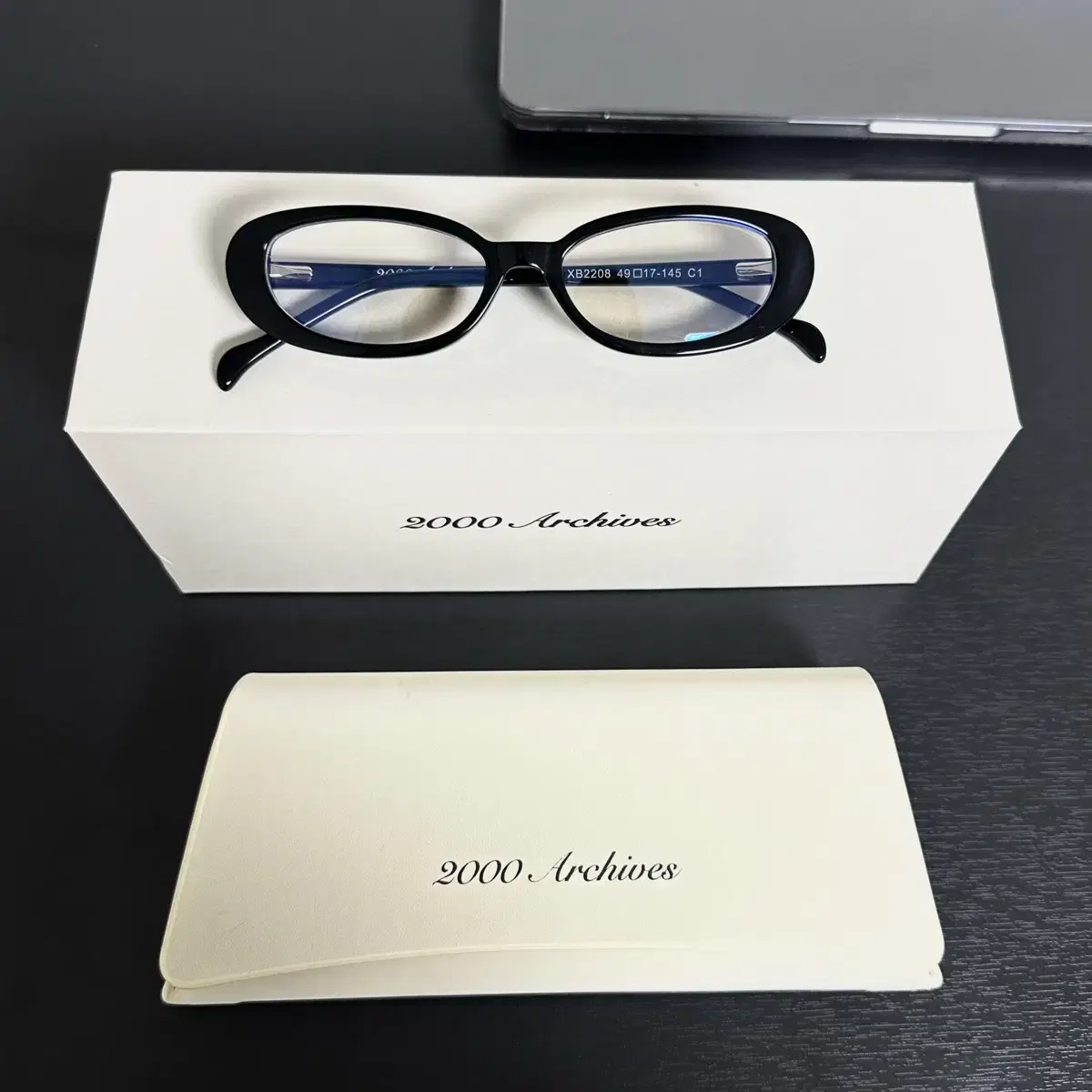 2000아카이브스 안경 THAT GLASSES 02 (BLACK)