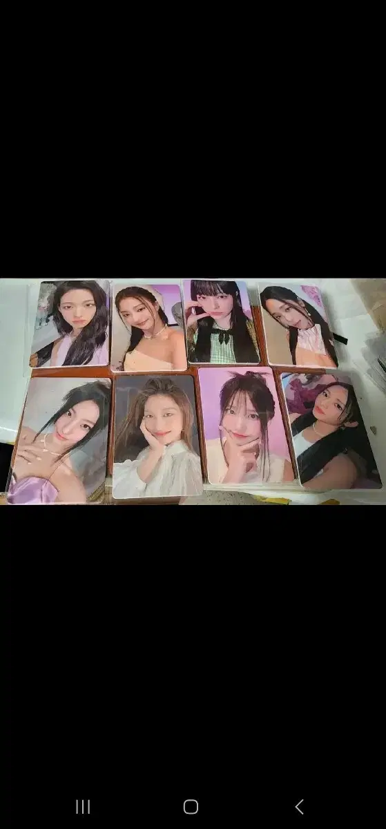 Fromis 9 menow m2u unreleased photocard buncheol