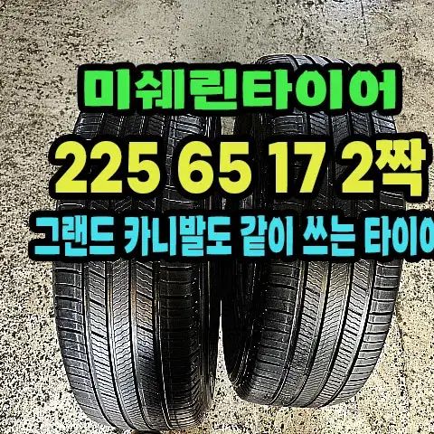 그랜드카니발 호환가능 미쉐린타이어 225 65 17 2짝.2256517.