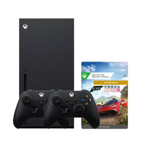 XBOX 시리즈X 1TB + 포르자 호라이즌5 +무선컨트롤러 3년약정