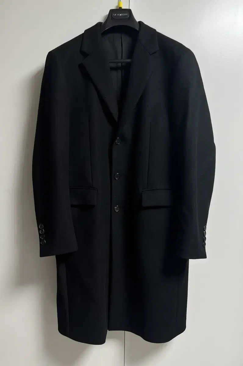 마마가리 / LONG SINGLE COAT / CASHMERE / 50