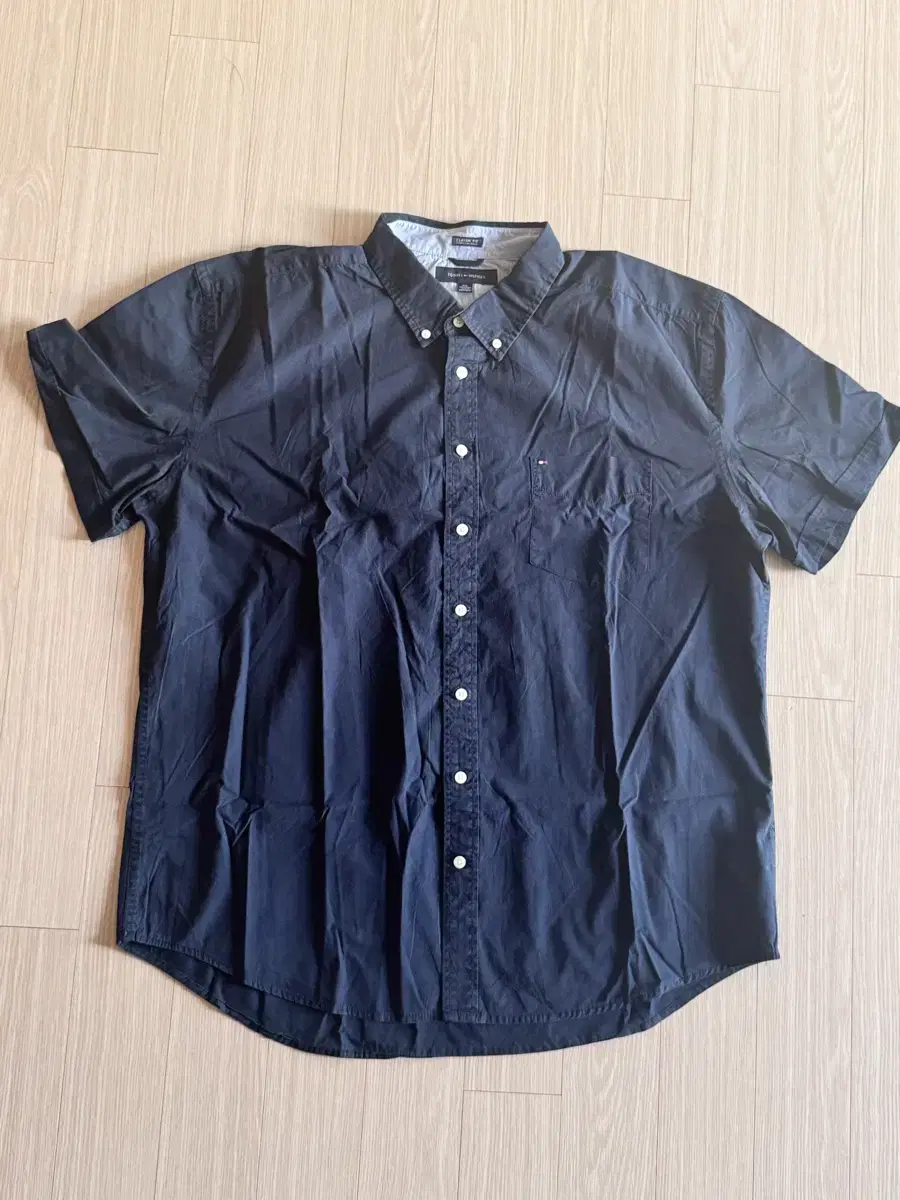 Tommy Hilfiger Short-sleeved shirt navy XXL