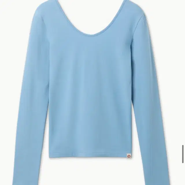 부디무드라 Bahu long sleeve top (Light Blue)