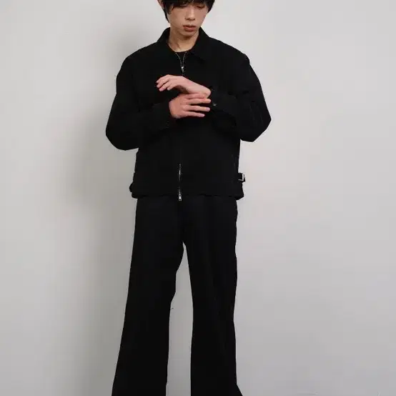 다이브인 Wide Flared Cotton Pants(블랙) 판매