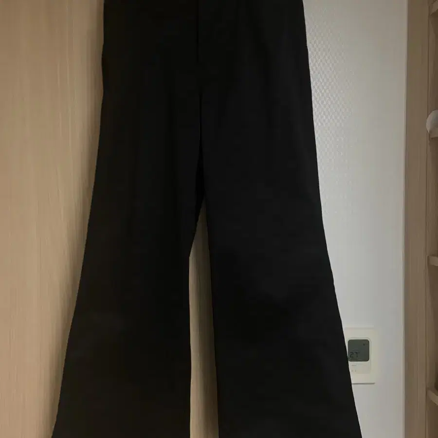 다이브인 Wide Flared Cotton Pants(블랙) 판매