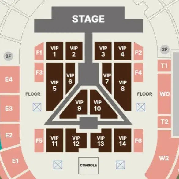 세븐틴 고양 첫콘 VIP4 14열 토롯코 쪽 전진용 양도