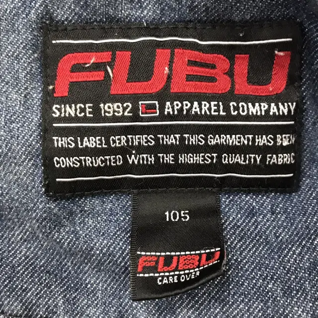 FUBU 90s 데님 후드자켓 [105-110]