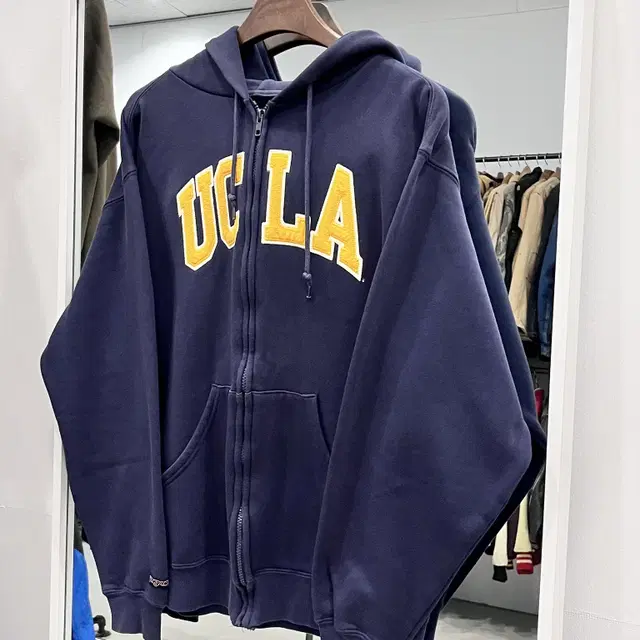 Jansport 잔스포츠 UCLA 유니버시티 후드 집업