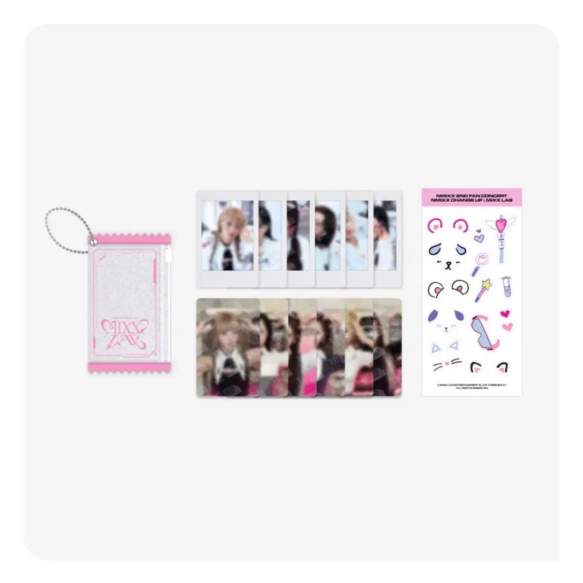 Lily Jiwoo) nmixx fan con MD Acrylic Stand Deco Kit keyring buncheol