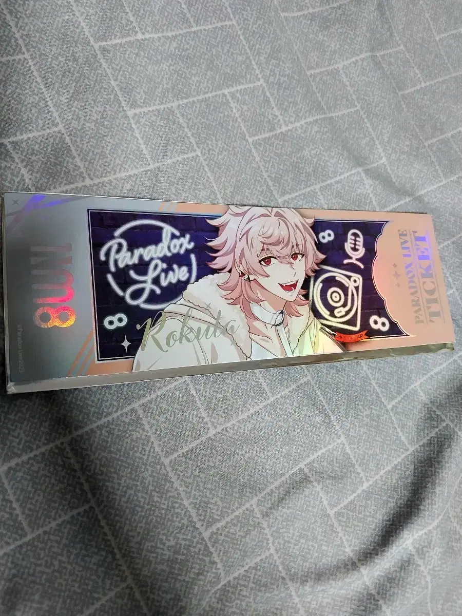 Paralai Rokuta Inmate Ticket Metallic Ticket Style Kard