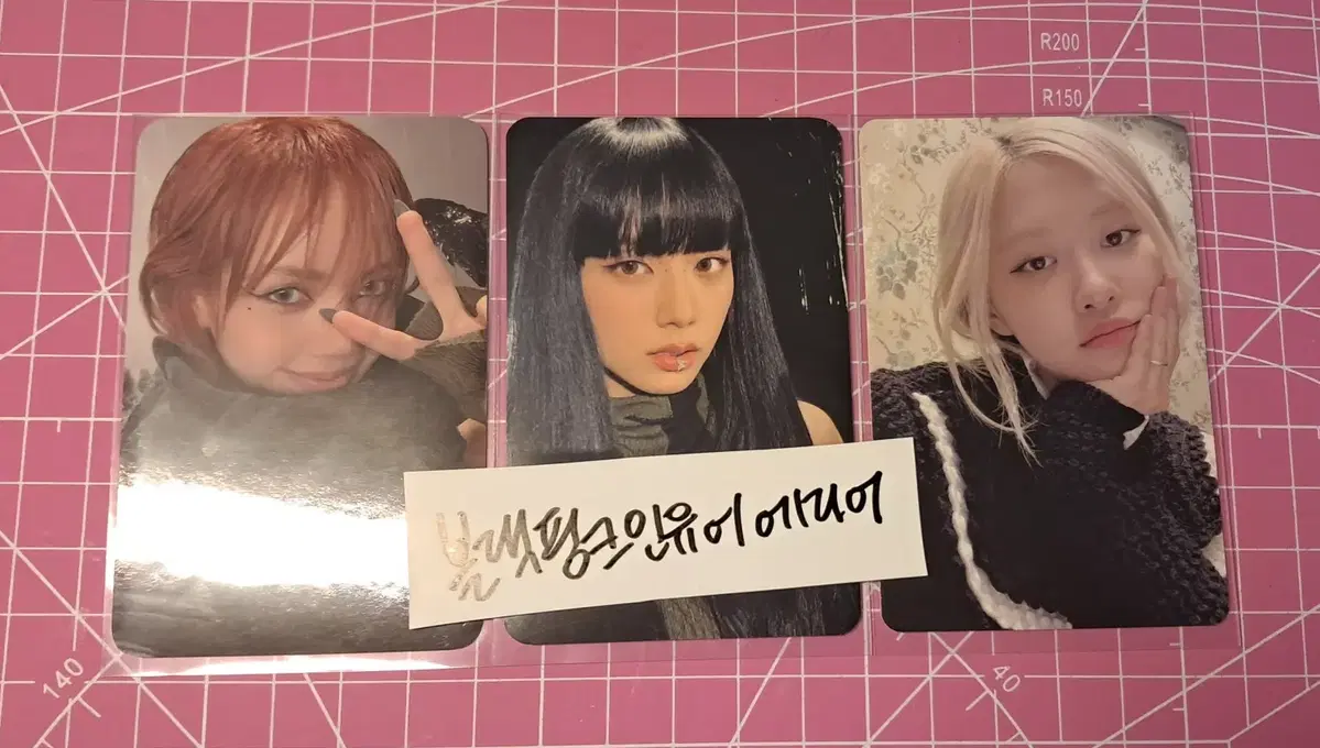 Bulk) black pink photocard