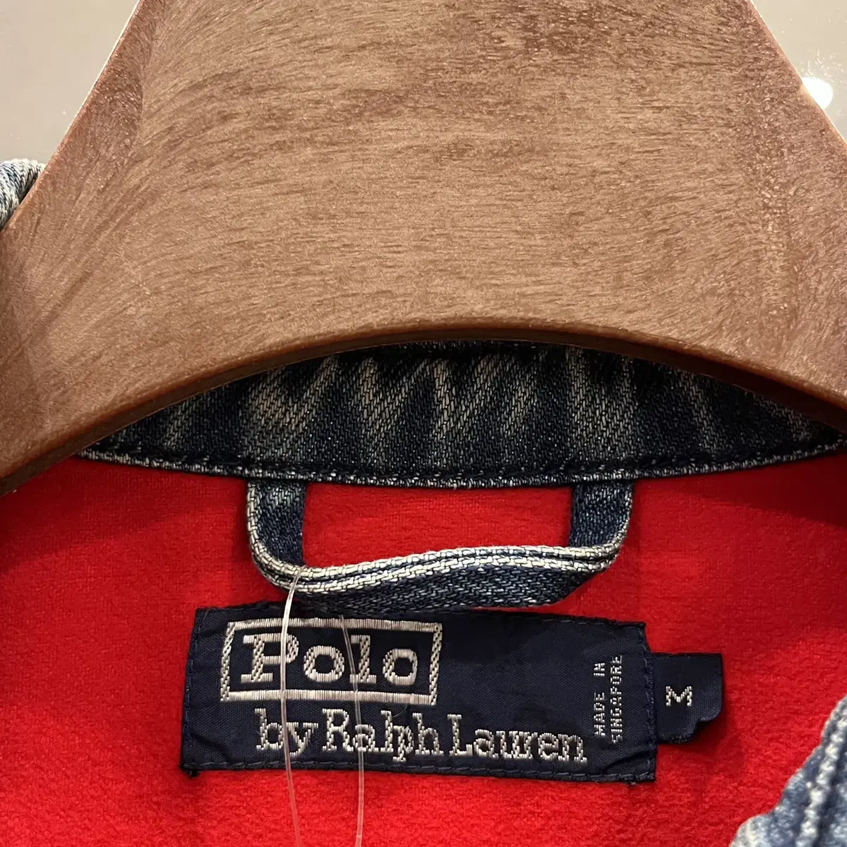 90s Polo ralph lauren 폴로 랄프로렌 데님 스윙탑 자켓