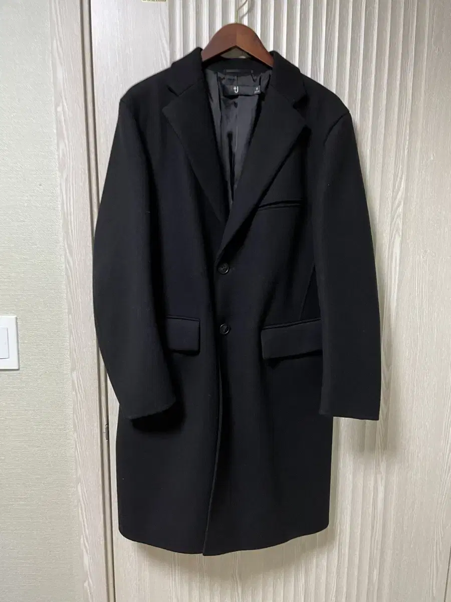 Uniqlo +J Jil Sander Collaboration limited edition Chester Coat M Black