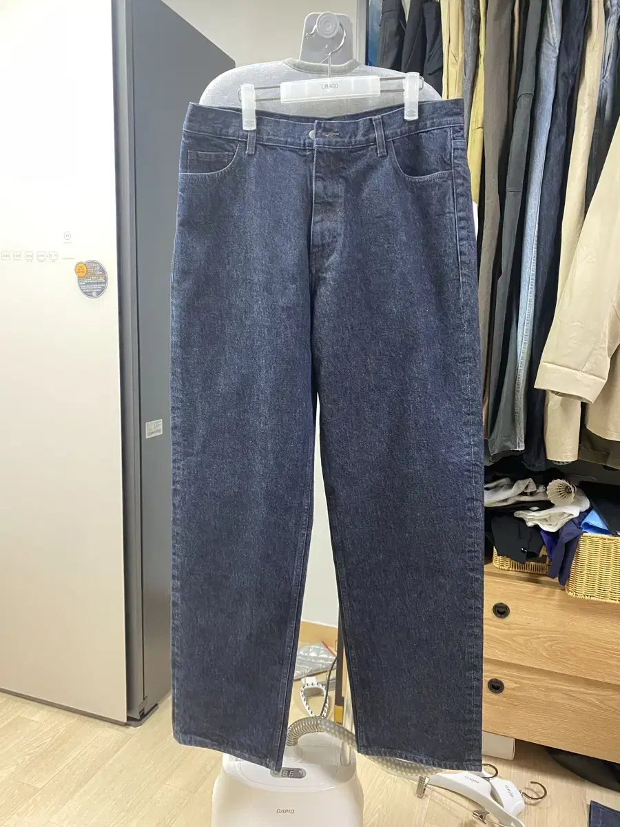 24FW Pottery One-Wash Loose Straight Denim(3)