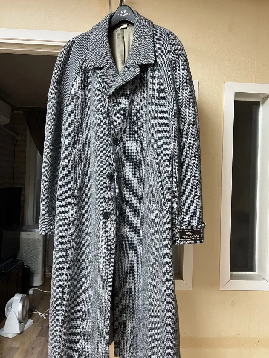 Gucci Men's Wool Long Coat for sale