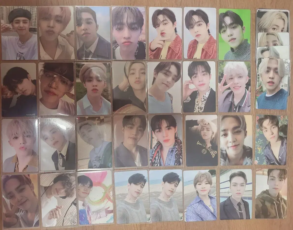 seventeen s.coups jeonghan dk woozi vernon photocard wts