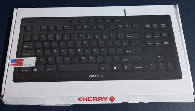 CHERRY 체리 스트림 키보드 쫀득한 키감의 펜타그래프