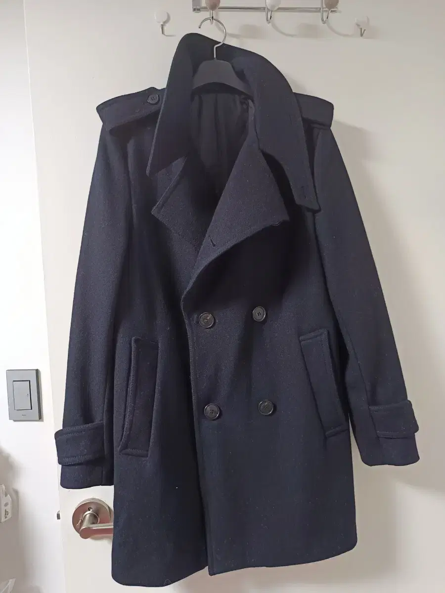 Solid Homme Dark Navy Coat 95