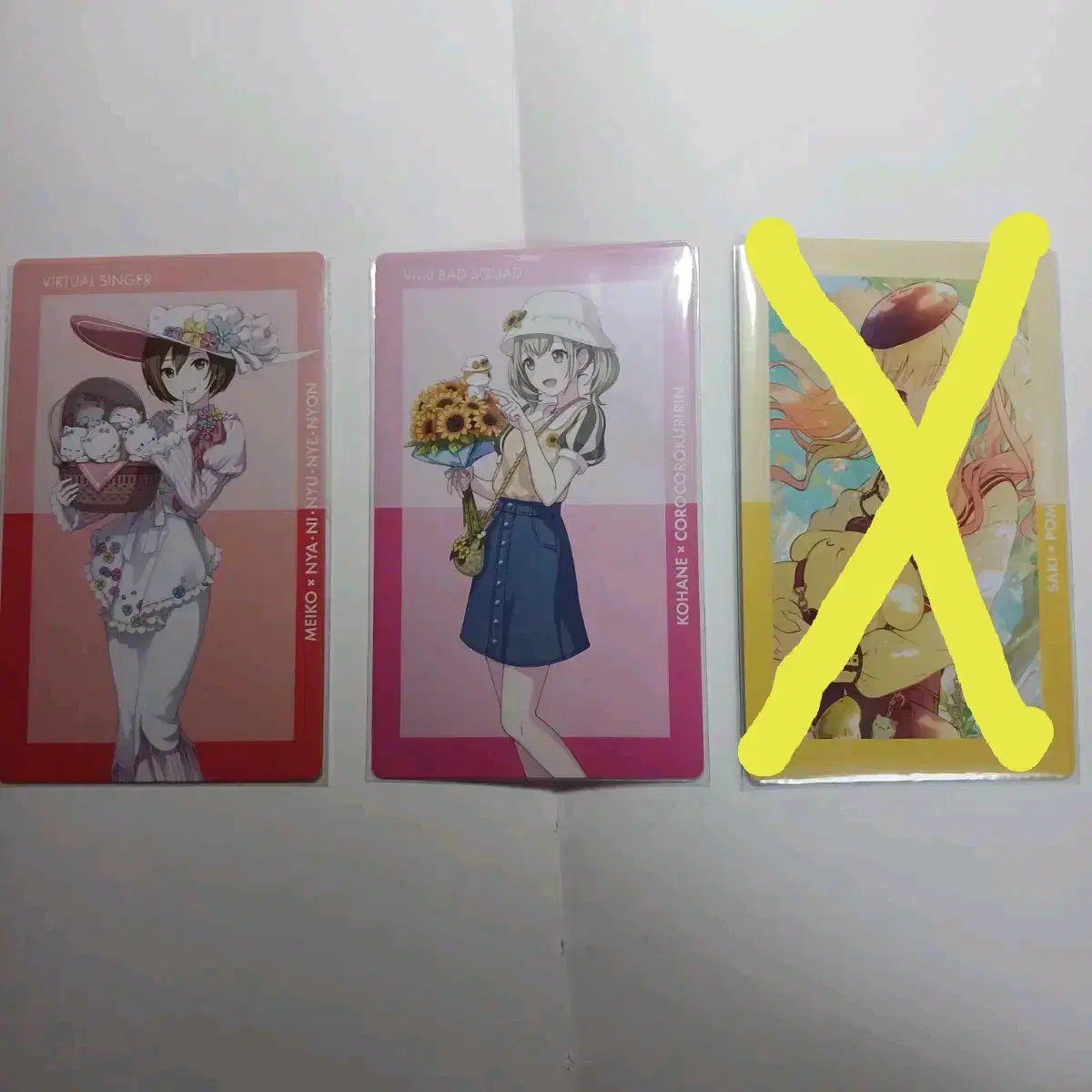 [Tappo] Pseudo Sanrio Collaboration Epic Card Kohane/Meiko/Saki