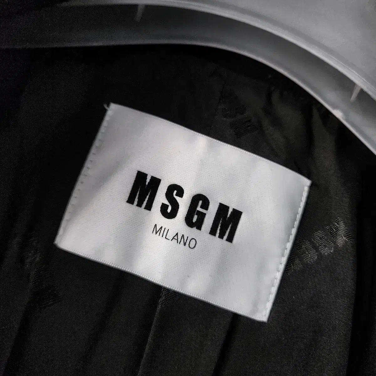 Msgm 쉐브론 컬러블록 남성 코트