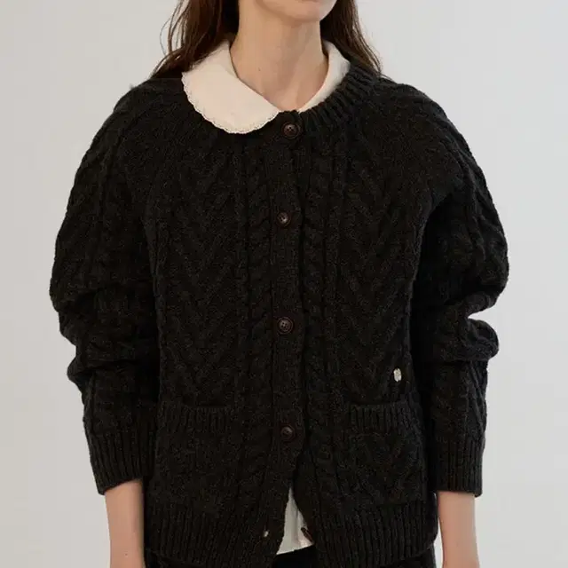 썸웨어버터 케이블 가디건 Colleen Cable Cardigan