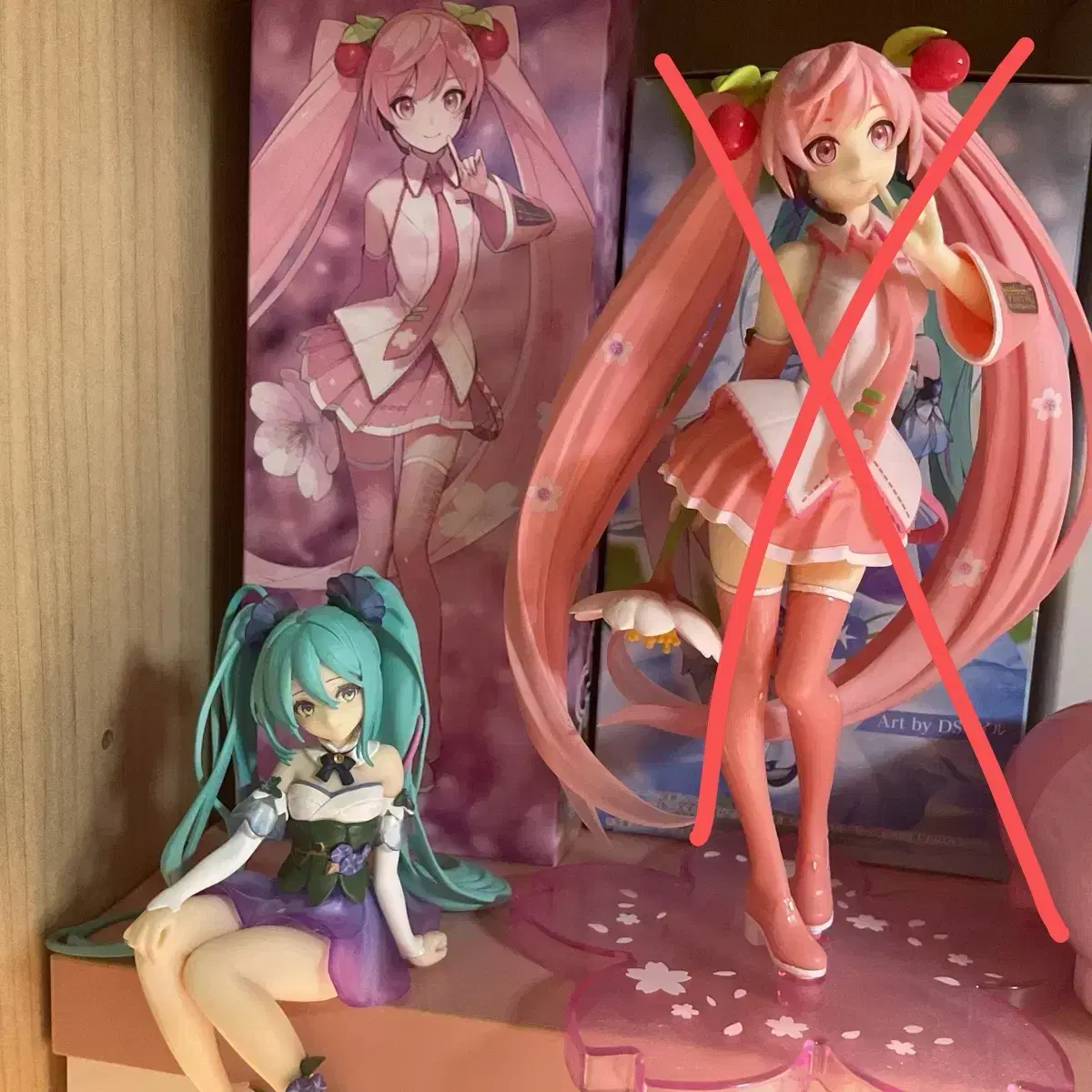 2021 Miku Figures Sakura Miku Noodle Stopper Morning Glory