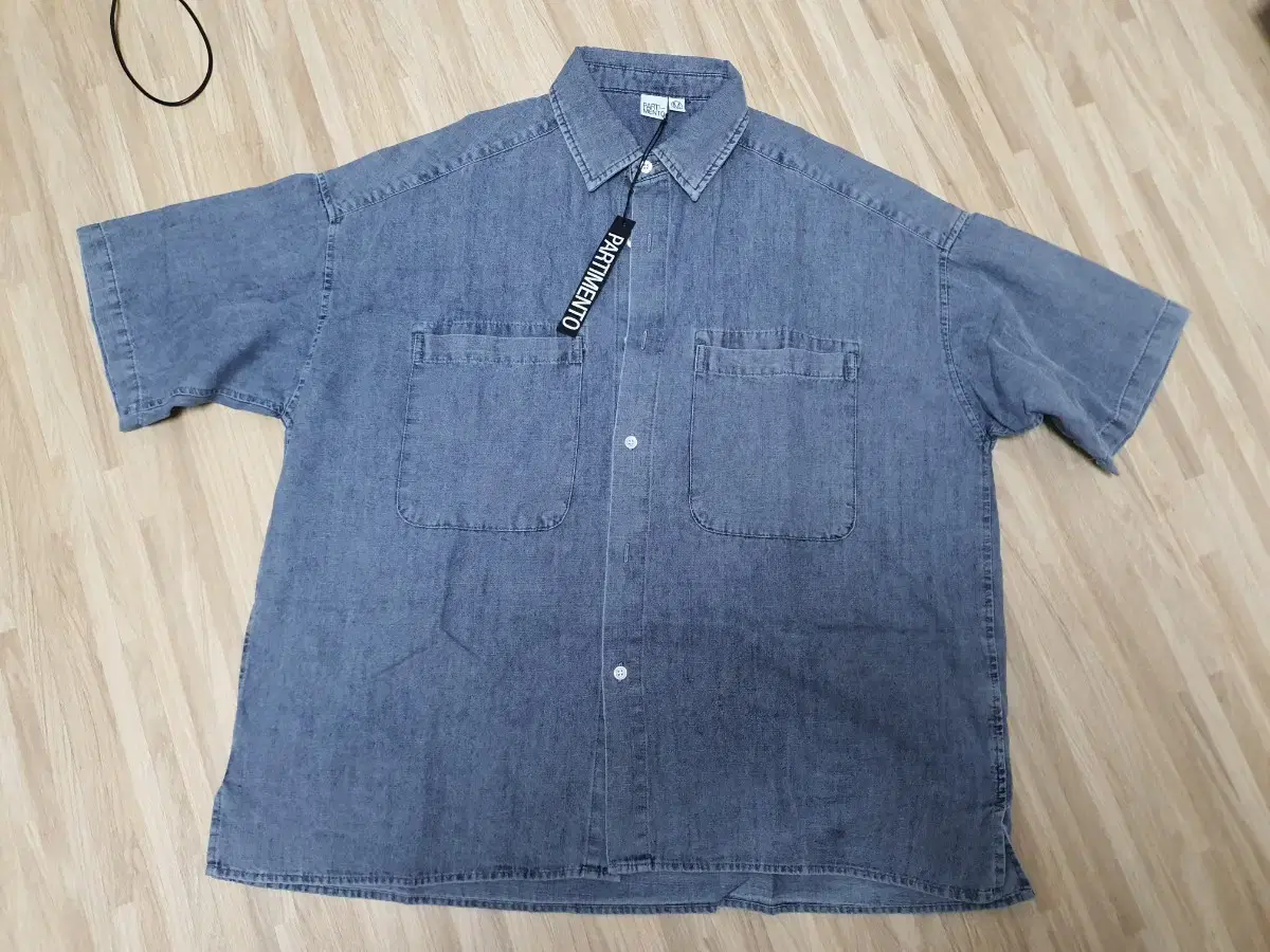 Partimento Denim Shirt M Short Sleeve