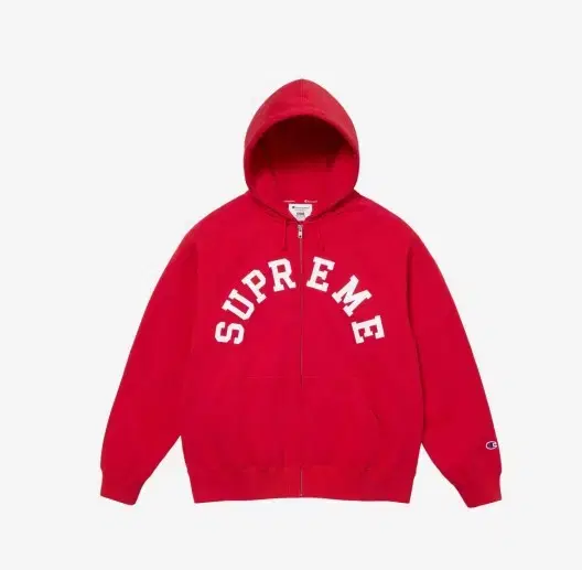 [Genuine] Supreme Champion Hooded Zip-Up XL