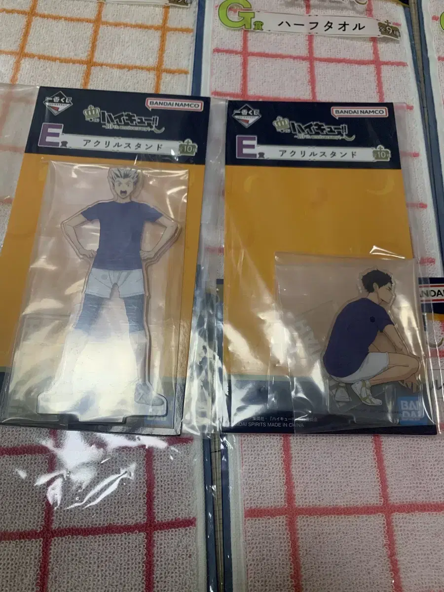 Haikyuu First Lottery E Prize Bokuto Akaashi acrylic Stand