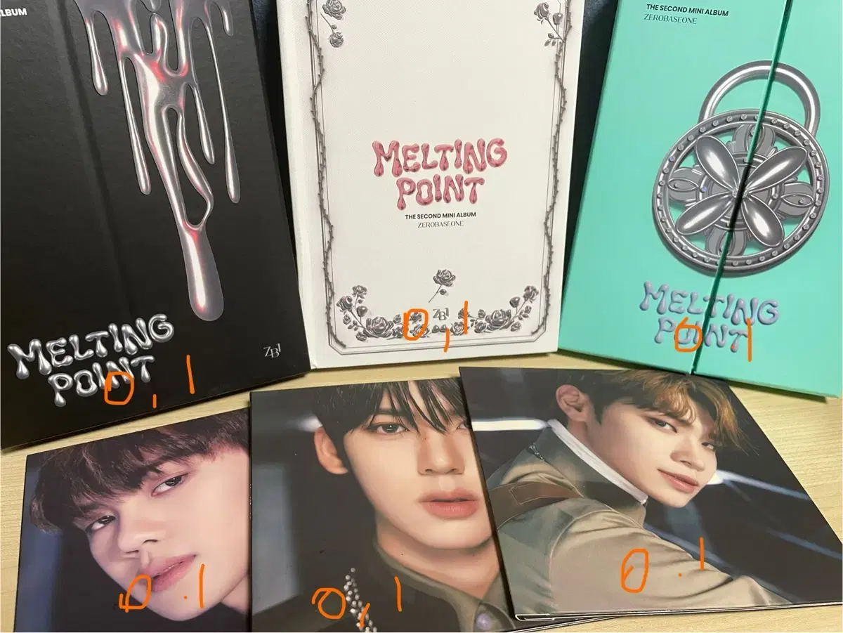 Sell ZB1 Melting Point unsealed album with photocard