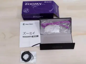 [미사용 새상품]ZOOMY ZOOMY shop Japan 돋보기 퍼플