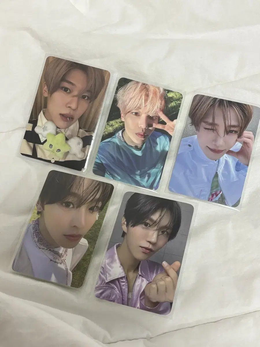 nct wish sion riku jaehee photocard wts